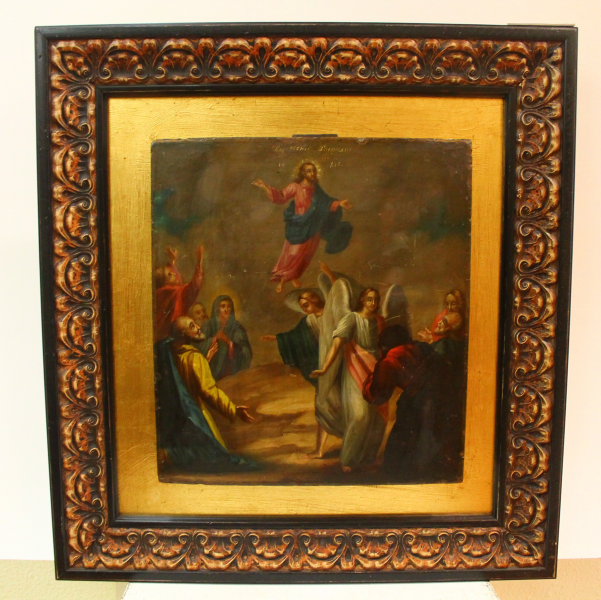 importante colección de Iconos y cuadros ,por coche