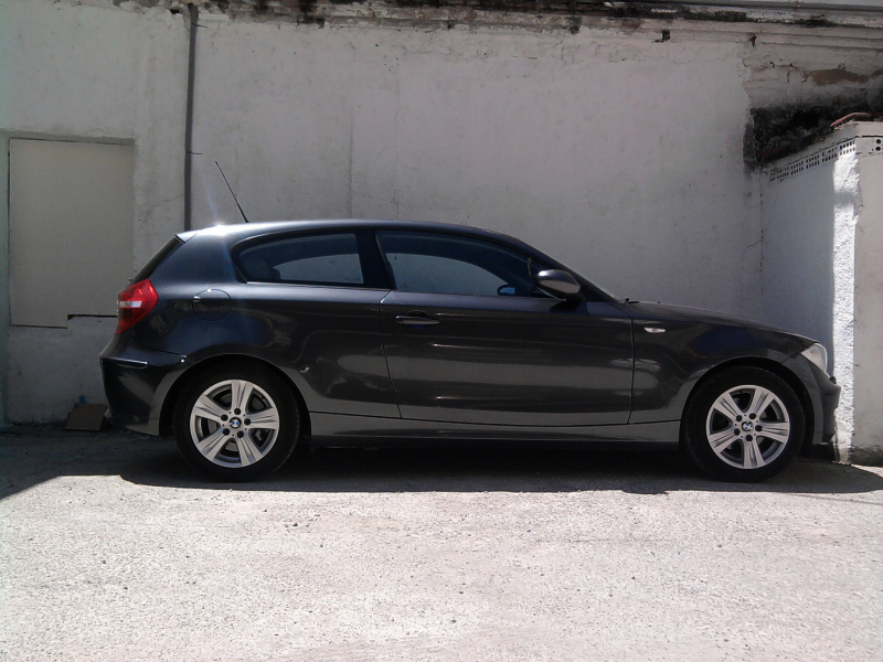 Bmw118d y Honda Cbf250