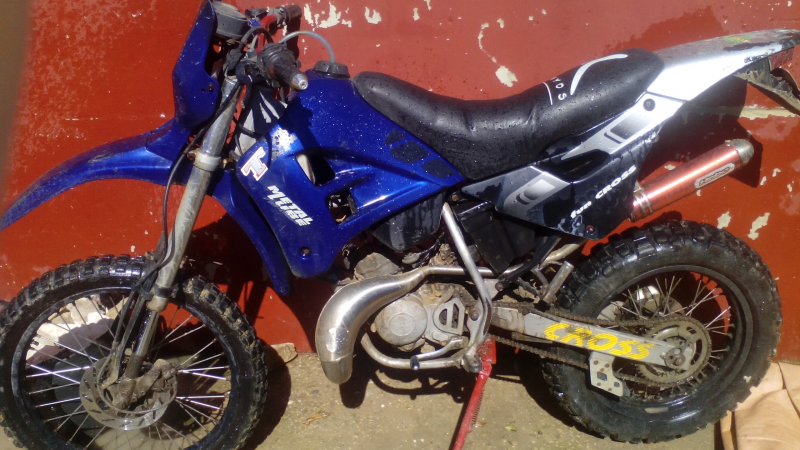 moto por bicicleta