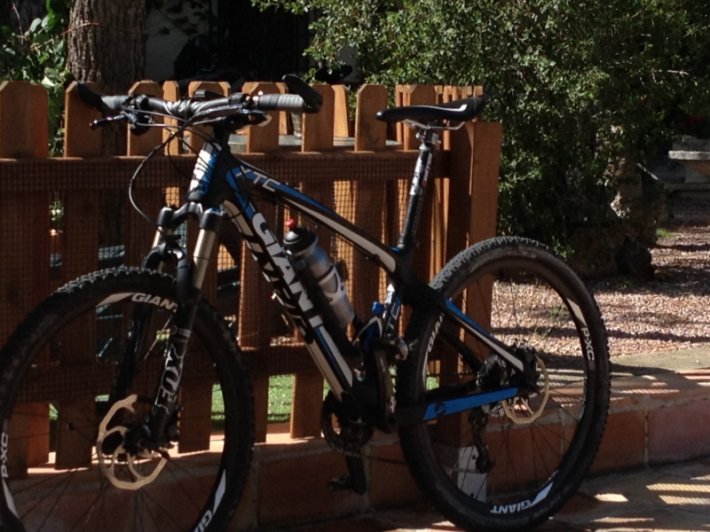 BICI GIANT MTB CARBONO XTC