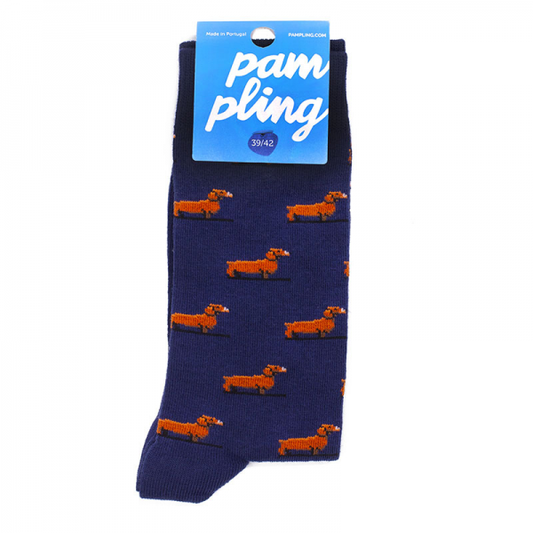 Calcetines perro salchicha Pampling