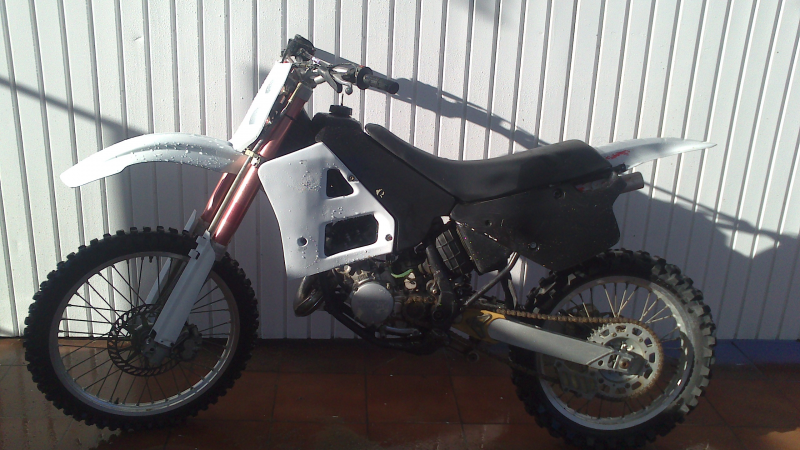 moto de cross de 125c.c