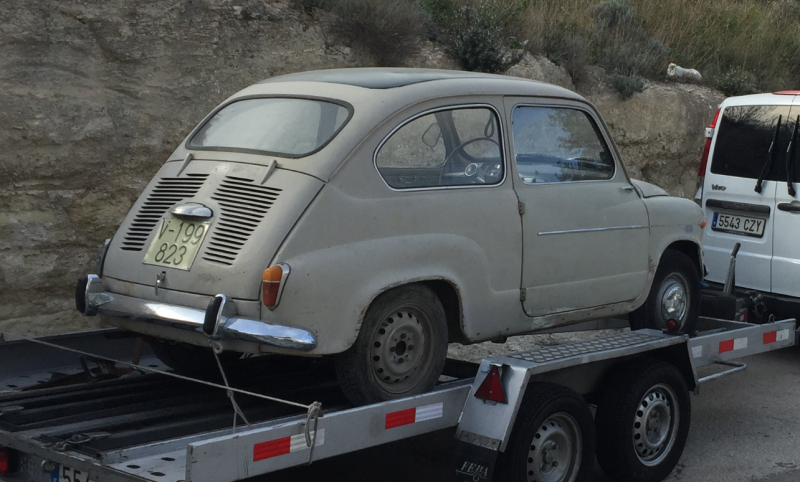 Seat 600 d para pintar y montar 