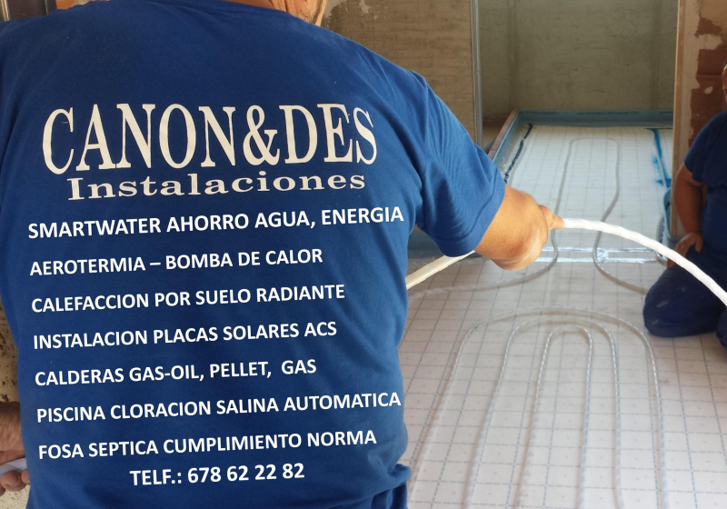 Trabajos de fontaneria, piscinas, instalador autorizado por industria.