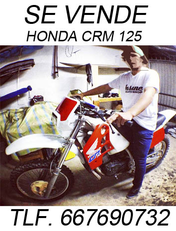 Honda CRM 125 enduro