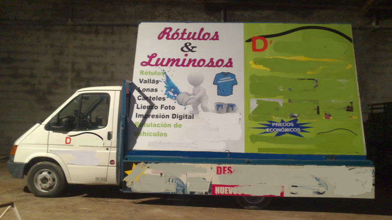 CAMION PUBLICITARIO FORD TRANSIT 