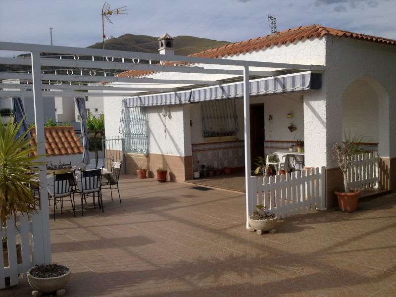chalet con piscina