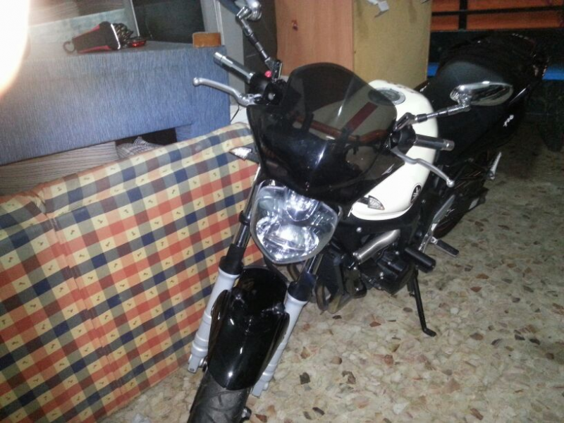 moto por coche