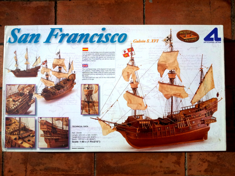 2 MAQUETAS BARCOS (KITS DE MADERA PARA MONTAR marca Artesania Latina)