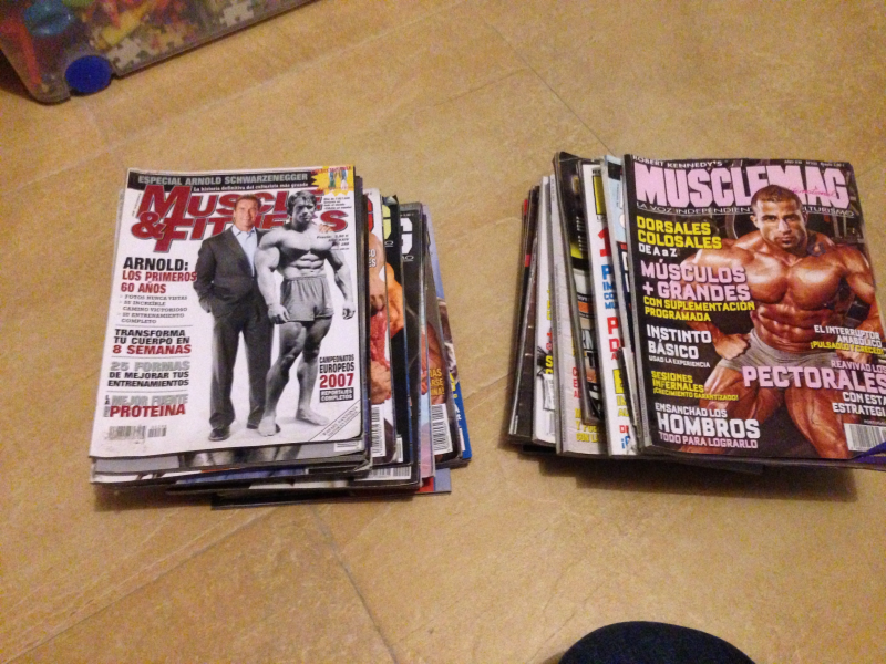 Revistas de culturismo y fitnes