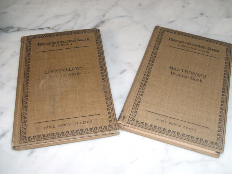 2 libros antiguos