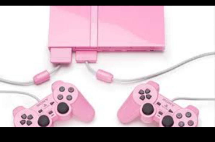 playstesion 2 en rosa