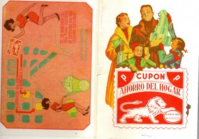 Cartilla de cupones Ahorro del Hogar