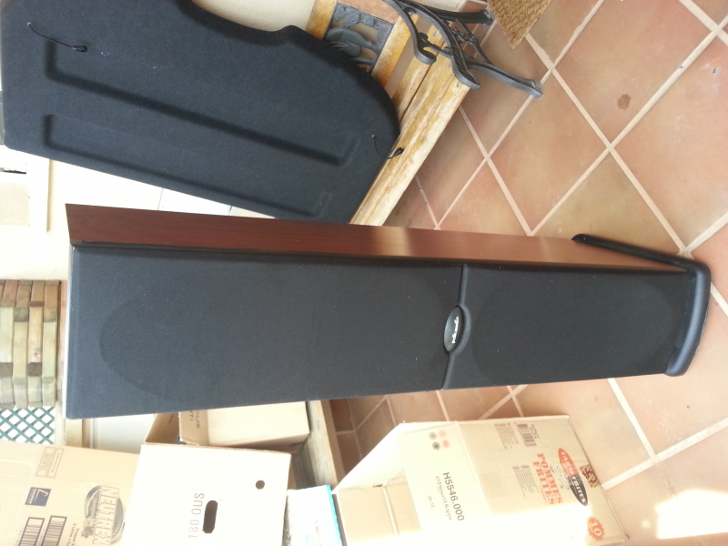 Cambio altavoces polk audio