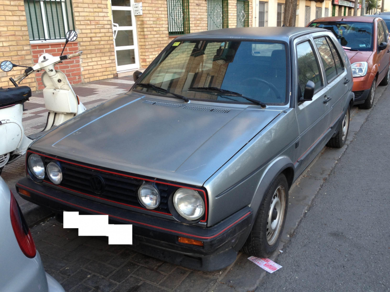 Coche volkswagen golf mk2 gti 16v