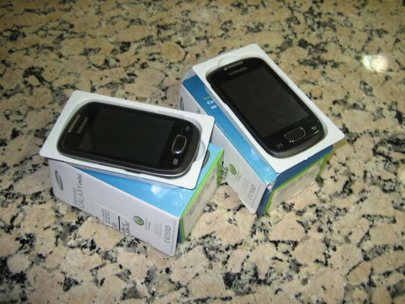 2 moviles sansung galaxi mini