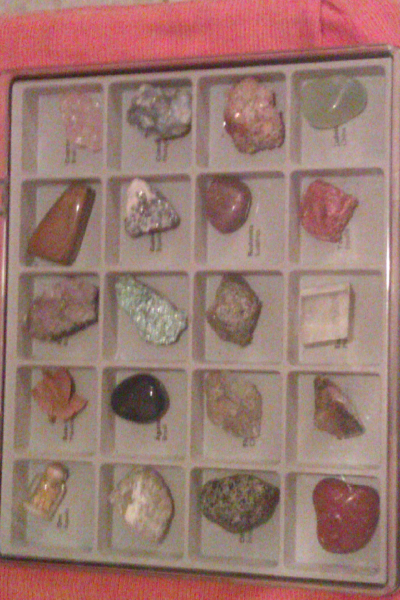 colección de minerales