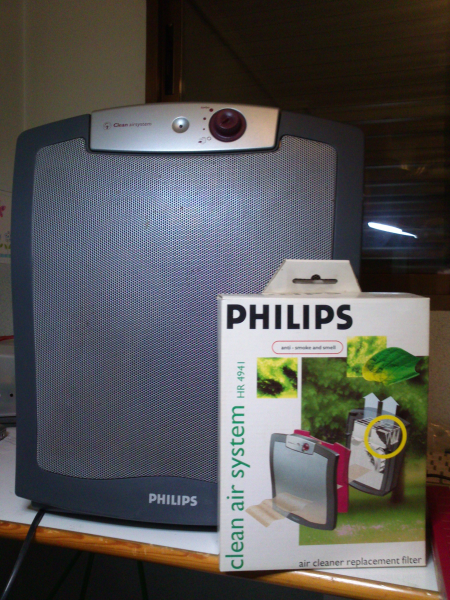 Purificador Ionizador de Aire con filtros