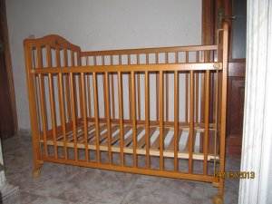 CUNA DE MADERA SIN COLCHON