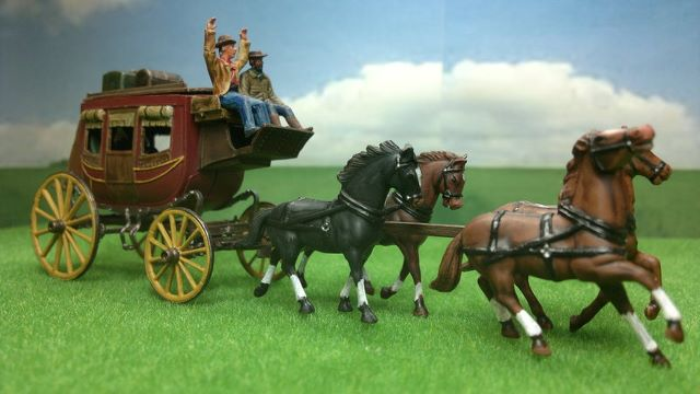 pinto figuras en miniatura