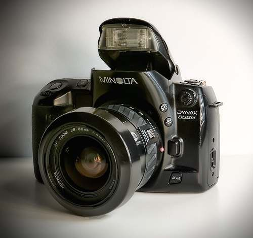 equipo fotografico minolta dynax800si