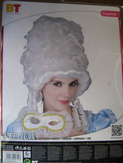 Peluca barroca