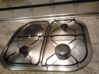 cocina a gas butano o gas ciudad