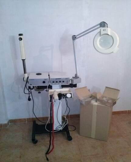 cambio  maquina de estetica multifuncion valorada en 900euros