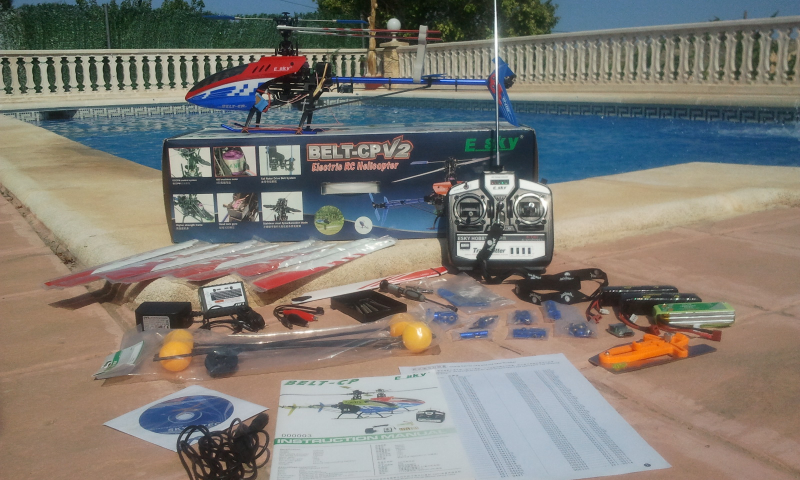 HELICOPTERO RC BELT CP V2