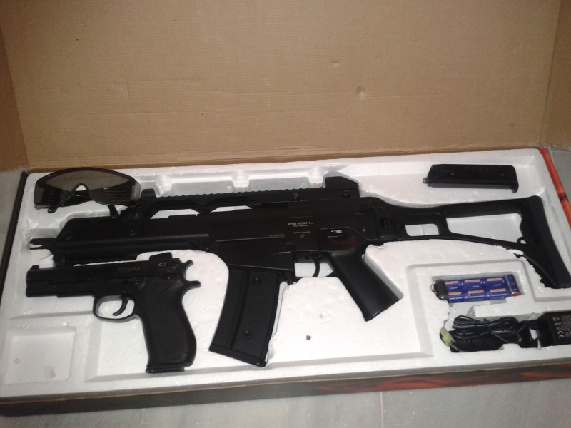arma de airsoft