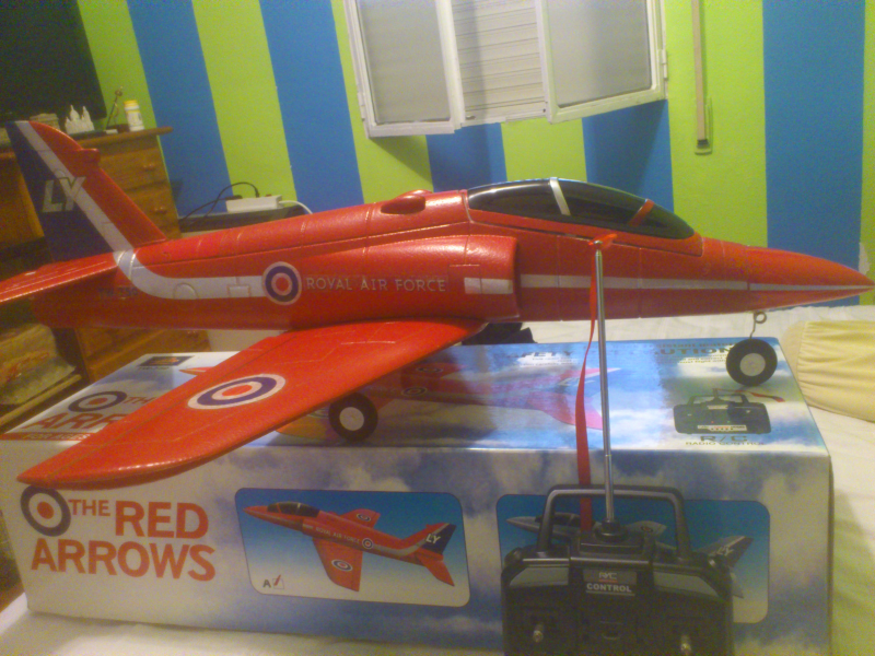 Avion RC jet