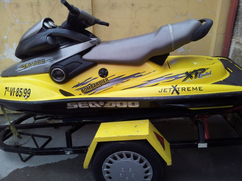 Moto de agua Bombardier xp limited edit.