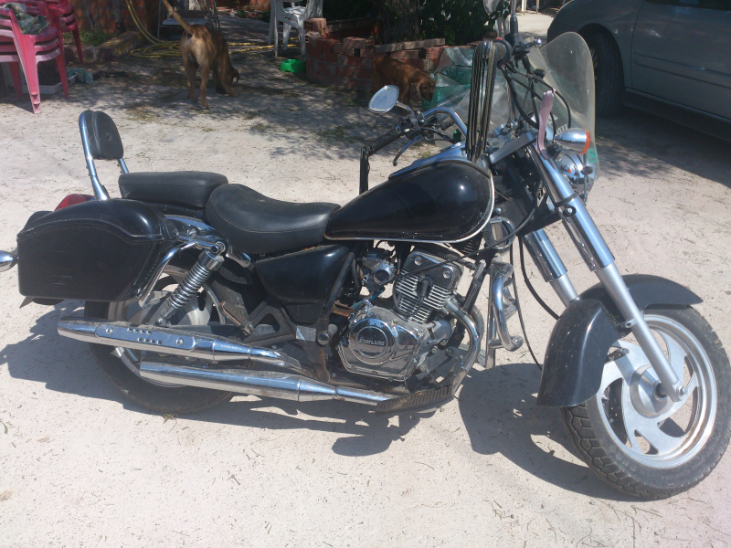 moto jin lun 125 custom por scooter 125 