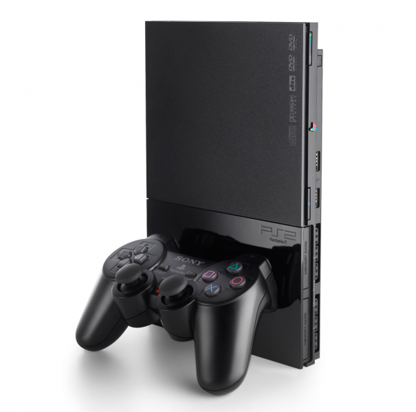 PS2 SLIM con mando y juegos.