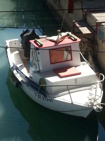 barca de recreo de 4mt de eslora y motor de 8cv
