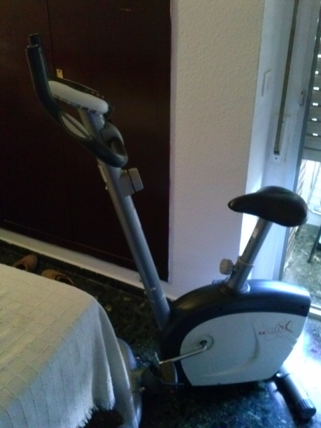 cambio bici estatica por pecera