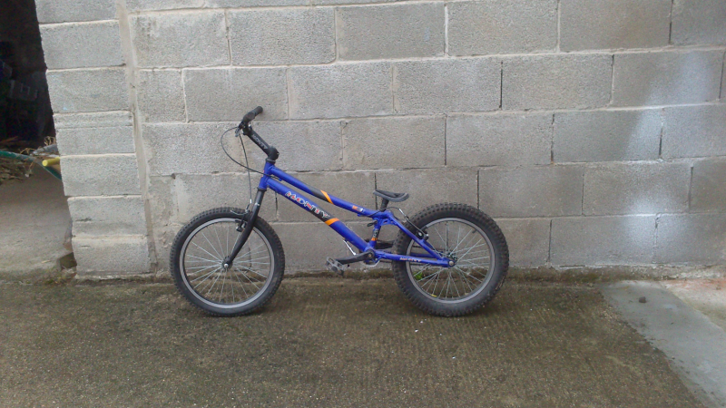 bicicleta trial (perfecto estado)