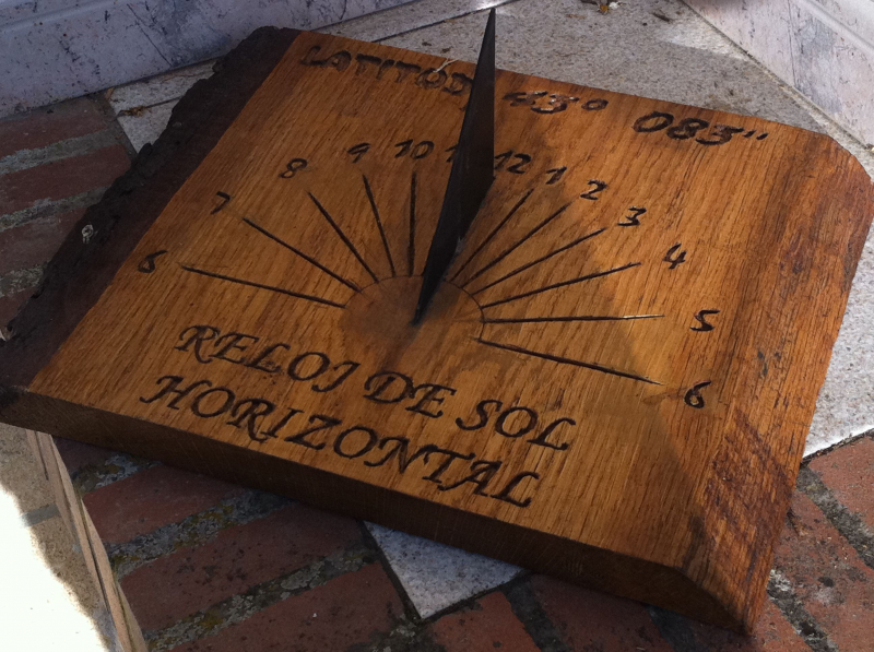 Reloj de sol a medida