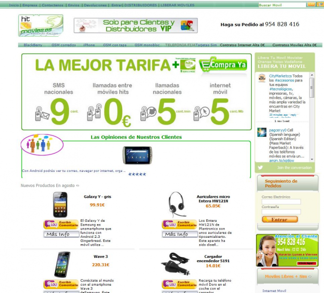 Cambio Negocio de hitmoviles.es Telecomunicaciones por Solar , Terrenos o similar