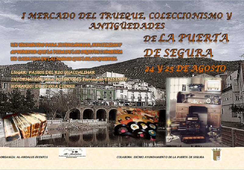 1er MERCADO DEL TRUEQUE, COLECCIONISMO Y ANTIGÜEDADES