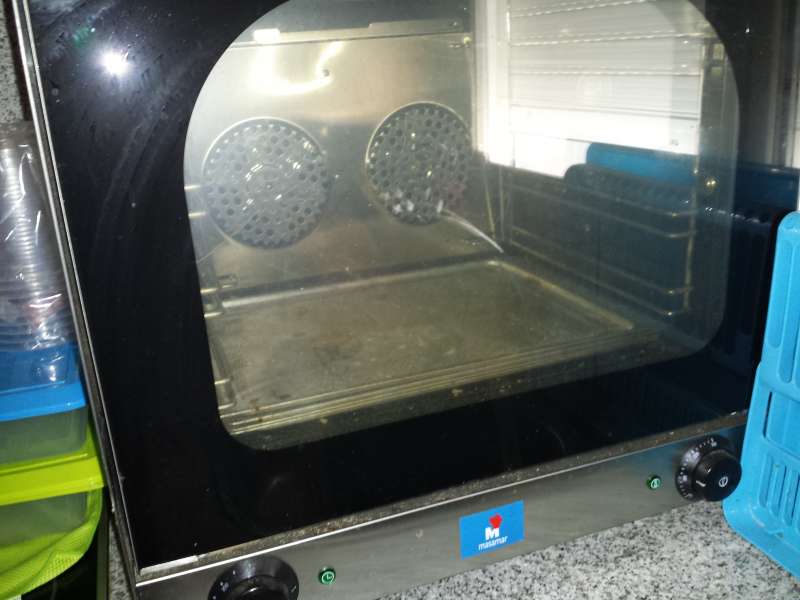 cambio horno por moto