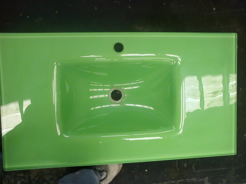 lavabo de cristal