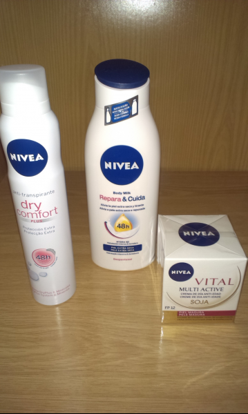 Set de productos de Nivea